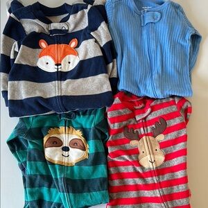 4 long sleeve pajamas